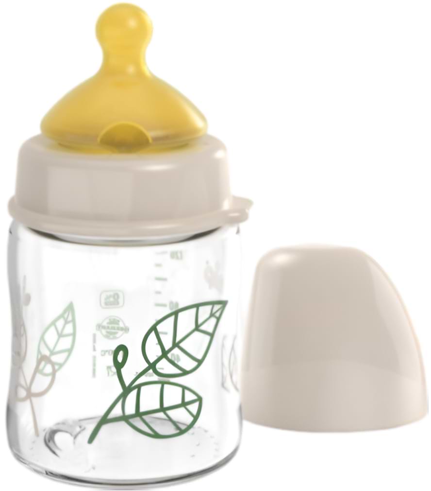 Бутылочка для кормления NIP 120 мл система "Actiflex" от 0 мес. М (35116)
