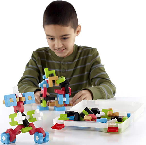 Фото - Пластиковий конструктор Guidecraft IO Blocks Дорожній набір із доповненою 3d реальністю, 59 деталей (G9604)