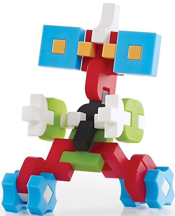 Фото - Пластиковий конструктор Guidecraft IO Blocks Дорожній набір із доповненою 3d реальністю, 59 деталей (G9604)