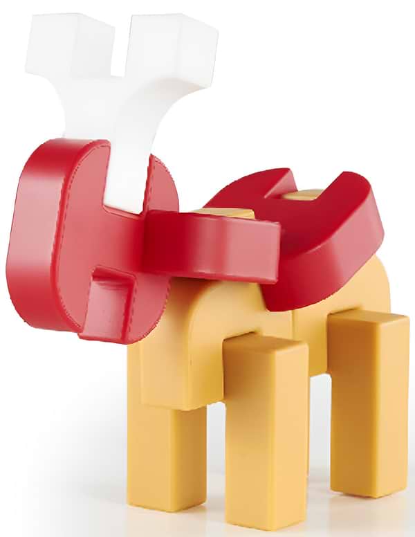 Фото - Пластиковий конструктор Guidecraft IO Blocks Дорожній набір із доповненою 3d реальністю, 59 деталей (G9604)