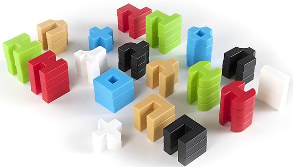 Фото - Пластиковий конструктор Guidecraft IO Blocks Дорожній набір із доповненою 3d реальністю, 59 деталей (G9604)