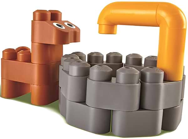 Фото - Пластиковый конструктор PolyM Средневековый замок 310 деталей (760026)