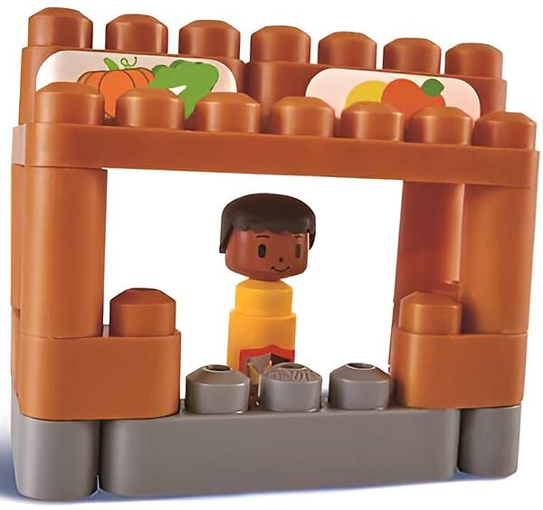 Фото - Пластиковый конструктор PolyM Средневековый замок 310 деталей (760026)