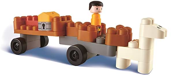 Фото - Пластиковый конструктор PolyM Средневековый замок 310 деталей (760026)