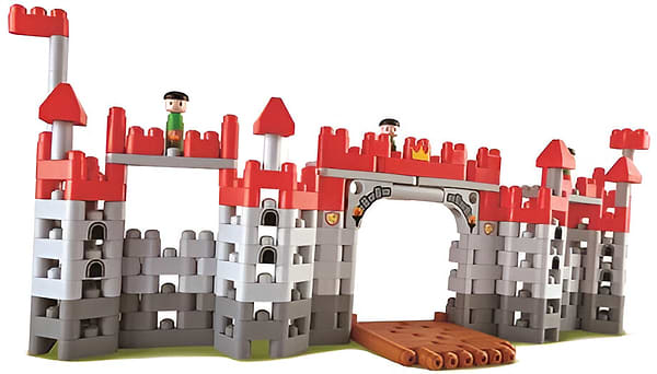 Фото - Пластиковый конструктор PolyM Средневековый замок 310 деталей (760026)