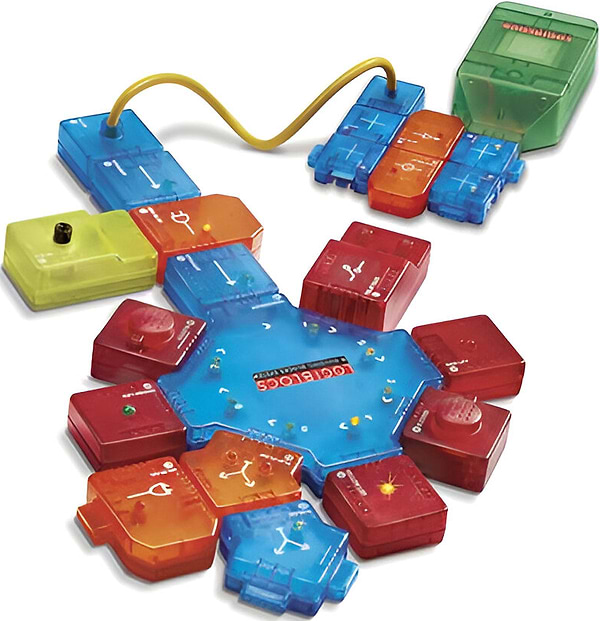 Фото - Электронный конструктор 4М Logiblocs Умные схемы для школы (00-01709)