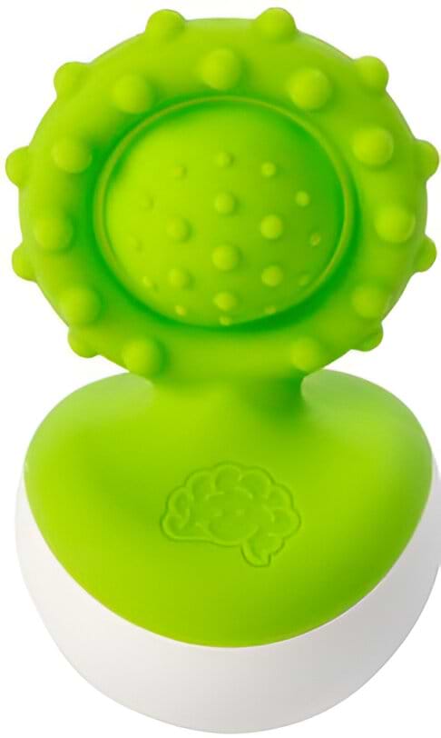 Прорезыватель Fat Brain Toys dimpl wobl зеленый (F2173ML)