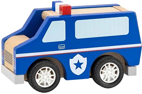 Фото - Базовий ігровий транспорт для малюка Viga Toys Поліцейська (44513)