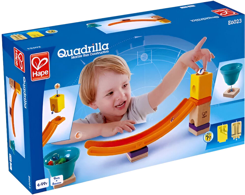 Пластиковий конструктор Hape Quadrilla Скейтпарк (E6023)