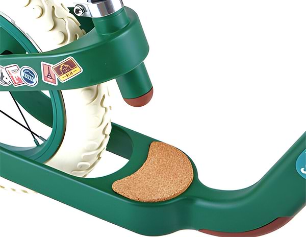 Фото - Біговел Hape Навчись кататися зелений (E1090)