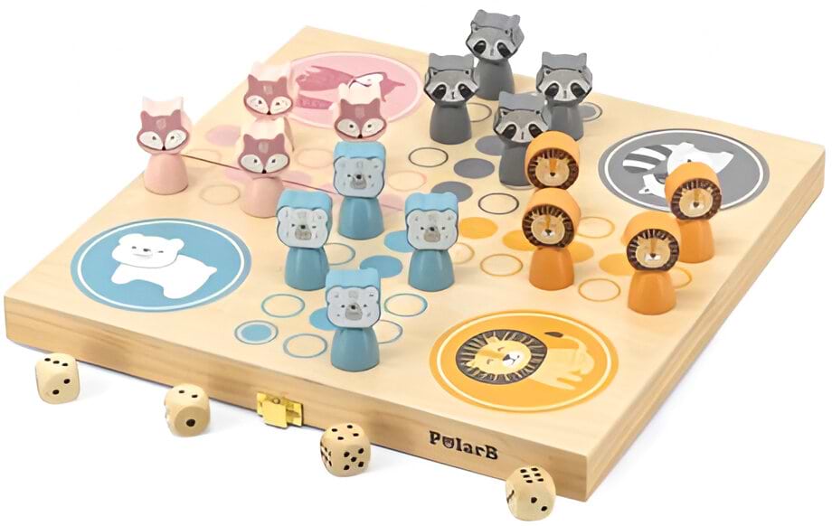 Настольная игра (3-4 года) PolarB Лудо (44092)