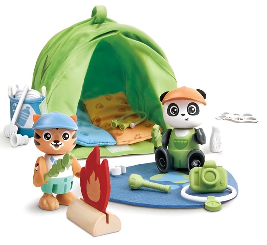 Ігровий набір для малюка Hape Екокемпінг (E3420)