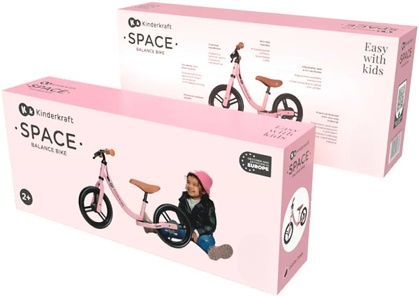 Фото - Беговел Kinderkraft Space Dark Pink (KRSPAC23PNK0000)