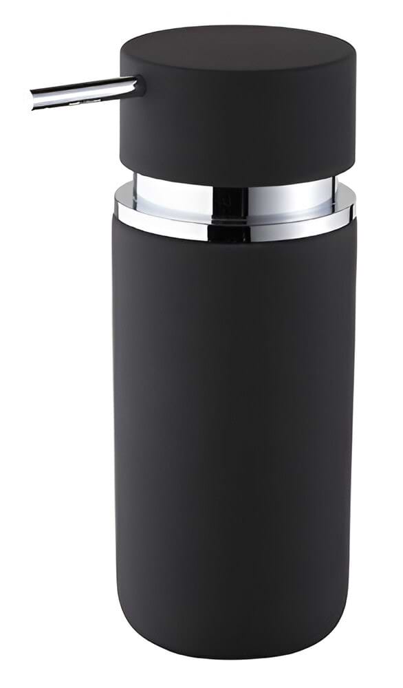 Дозатор для мыла BISK Round Black (06593)