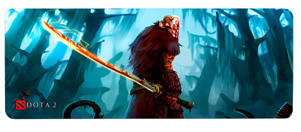 Коврик для мыши игровой Voltronic DOTA2 Blyde half-wolf (DOTA2-BHW37) - Фото 1