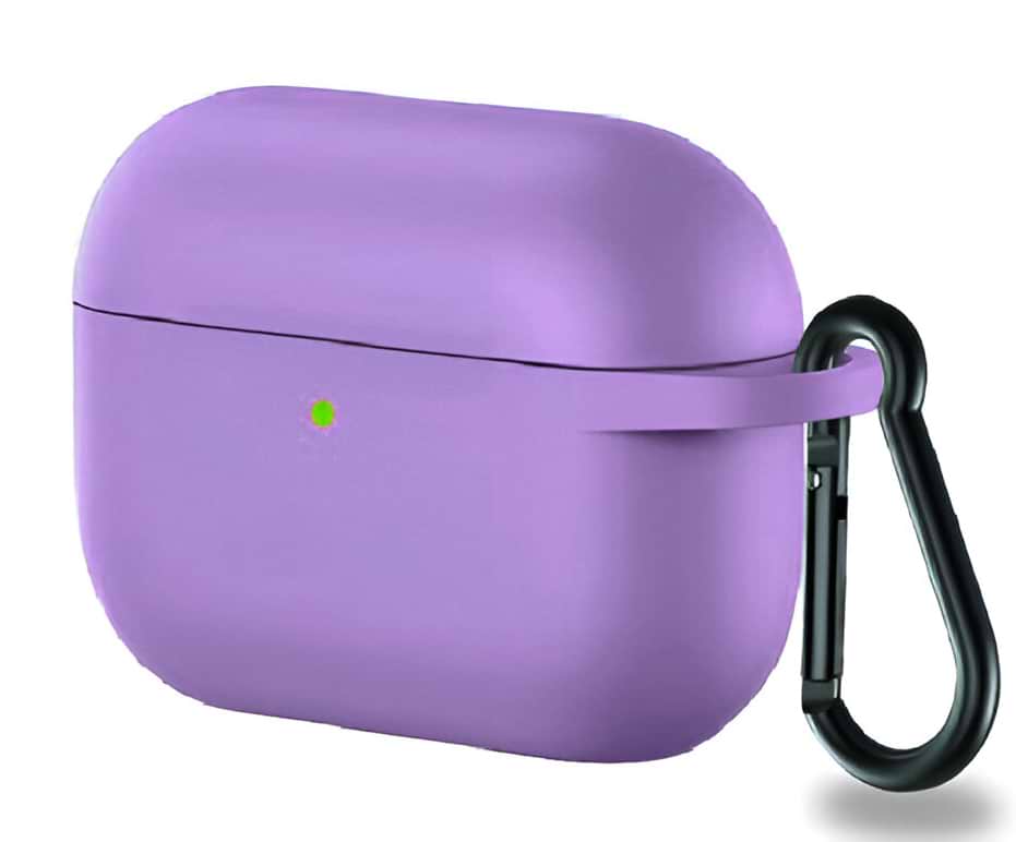 Чехол для наушников BeCover Silicon for Apple AirPods Pro Light Purple (704482)