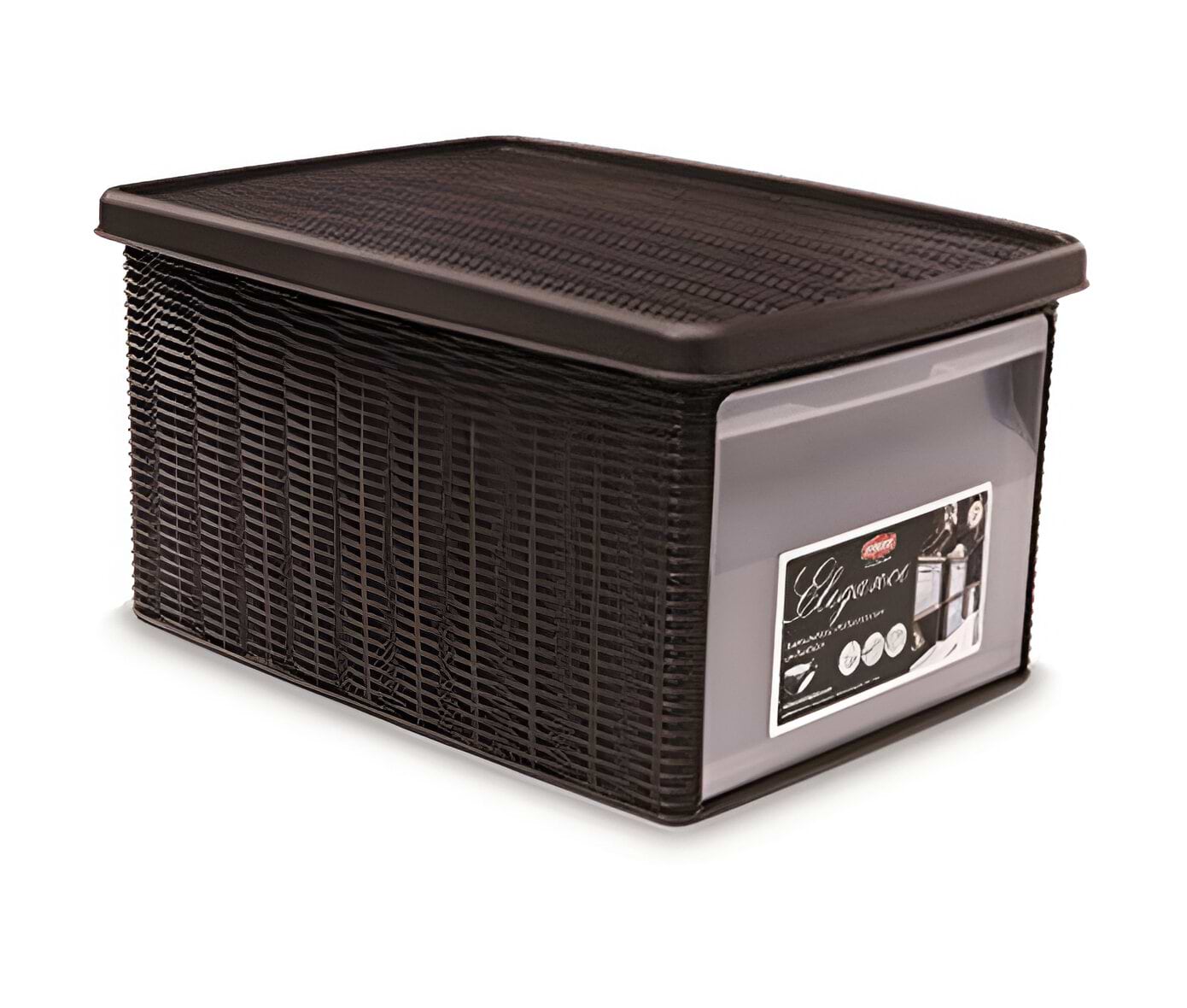 Корзина для белья Stefanplast ELEGANCE 39х29х21 см (30003)