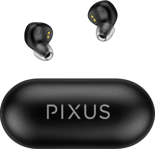 Фото - Навушники вкладиші бездротові TWS Pixus Storm Black
