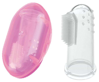 Фото - Зубна щітка мануальна дитяча Lindo у футлярі, рожева (Pk 073 рож)