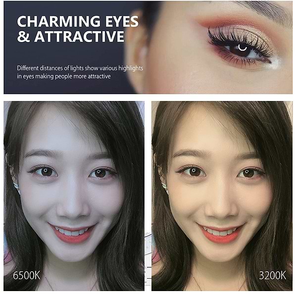 Фото - Набір для блогера Puluz USB LED Lamp 4.7" PKT3031 + настольный штатив