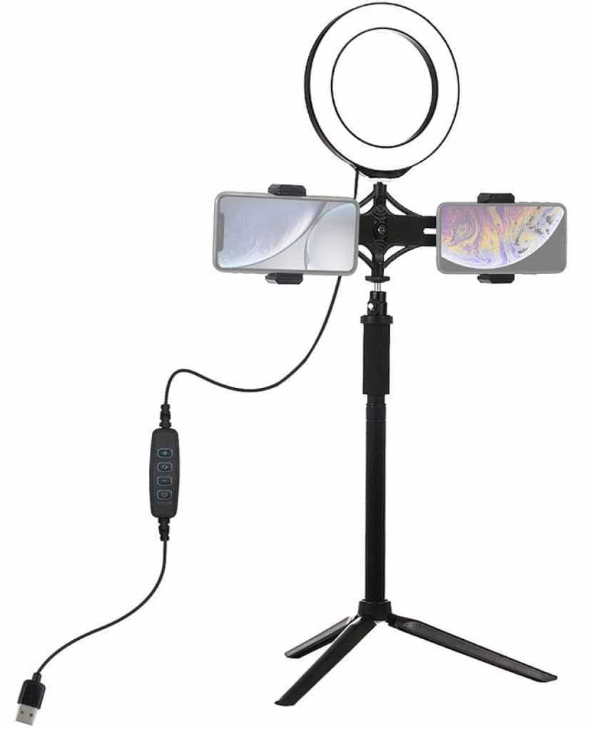 Набір для блогера Puluz USB LED Lamp 6.2" PKT3038  + штатив - Фото 1