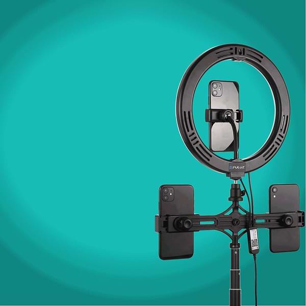 Фото - Набір для блогера Puluz PKT3055B 10.2 + Штатив 1.65 м