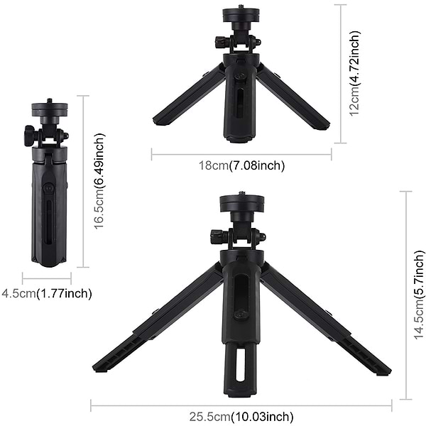 Фото - Набір для блогера Puluz USB LED Lamp 4.7'' PKT3058B + штатив 12 см