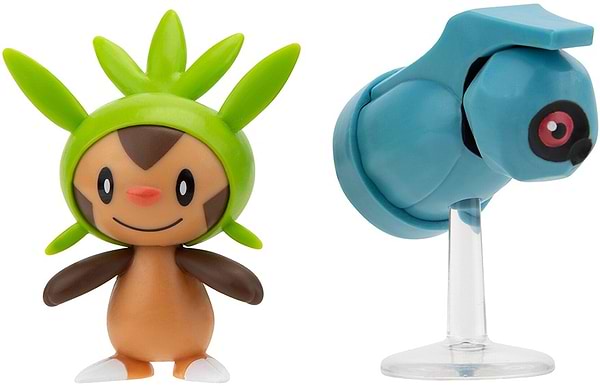 Фото - Набір ігрових фігурок Pokemon W16 - ЧЕСПІН І БЕЛДУМ (PKW3014)