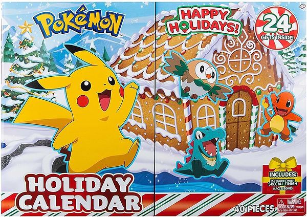 Фото - Набор игровых фигурок Pokemon АДВЕНТ-КАЛЕНДАРЬ 2023 (PKW3066)