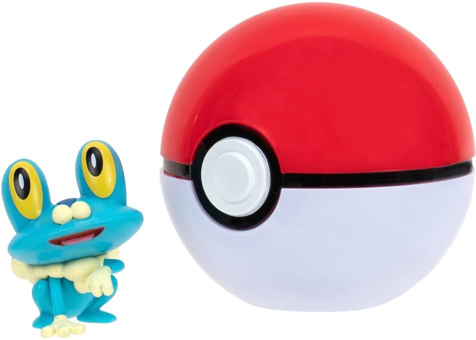 Набор игровых фигурок Pokemon W14 - ФРОКИ В ПОКЕБОЛЕ (PKW3133)