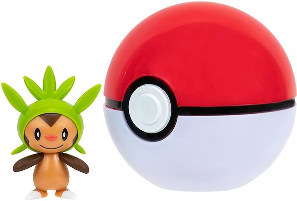 Фото - Набір ігрових фігурок Pokemon W14 - ЧЕСПІН У ПОКЕБОЛІ (PKW3134)