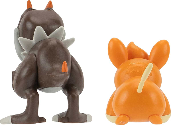 Фото - Набір ігрових фігурок Pokemon W17 - ТАЙРАНТ І ПАВМІ (PKW3572)