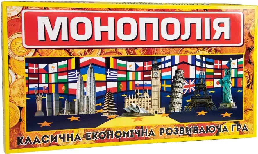 Настільна гра стратегічна (5-7 років) Strateg Монополія велика (693) - Фото 1