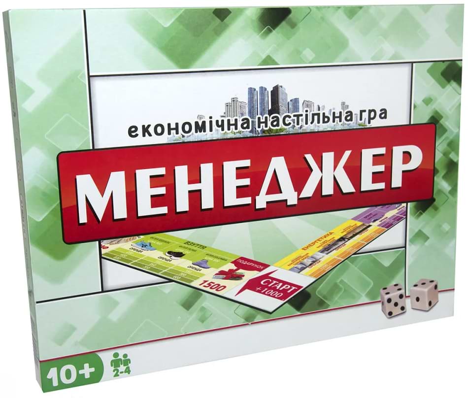 Настільна гра стратегічна (8+) Strateg Менеджер, укр (30453) - Фото 1