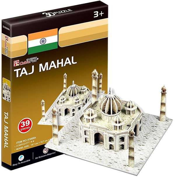 Фото - 3D пазли Cubic Fun "Тадж Махал" серія міні (S3009h) Фото - 3D пазли Cubic Fun "Тадж Махал" серія міні (S3009h)