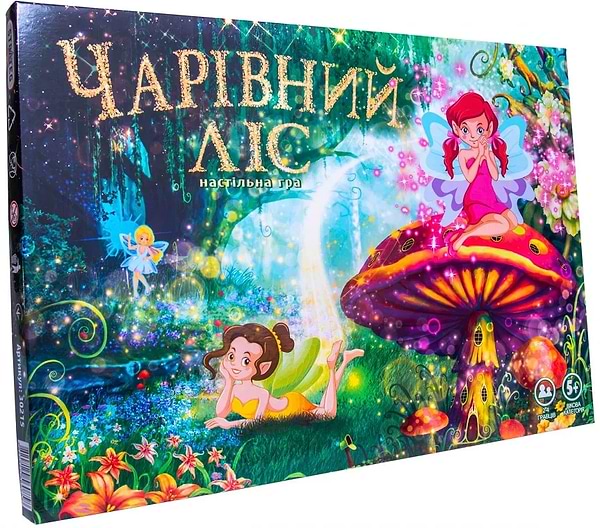 Фото - Настільна гра (5-7 років) Strateg бродилка "Чарівний ліс", укр (30215)