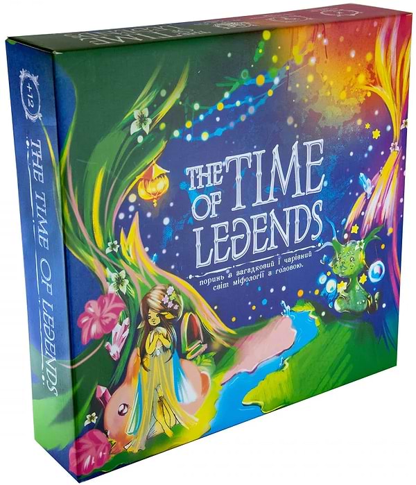 Фото - Настольная игра общение (12+) Strateg "The time of legends/ Время легенд" укр (30267)