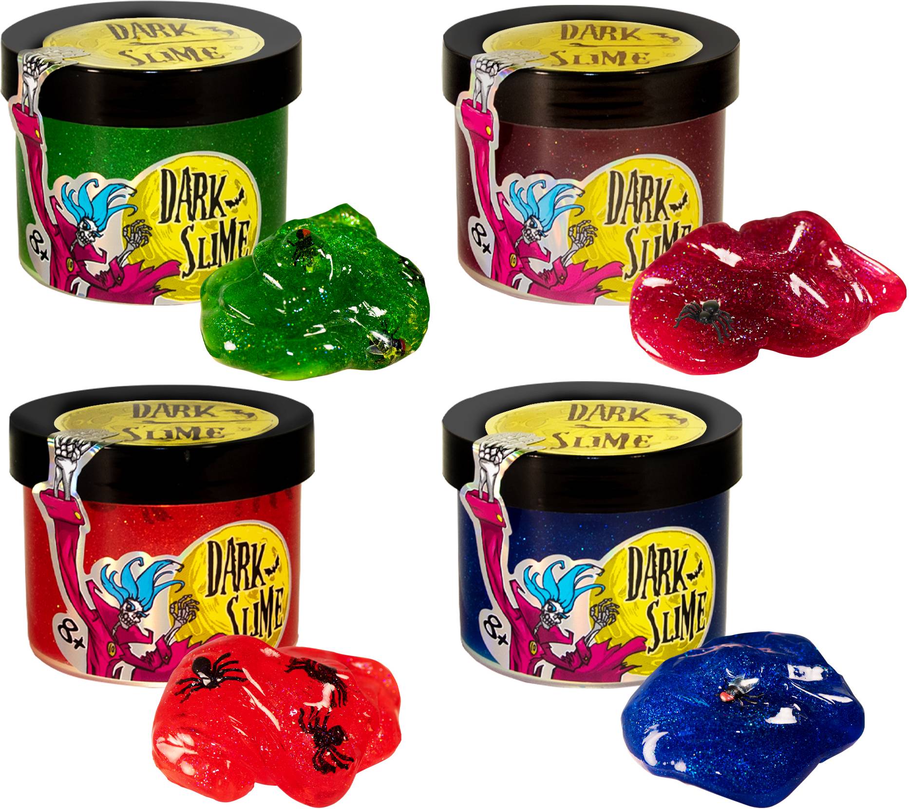 Слайм Strateg Dark slime в ассортименте (71829)
