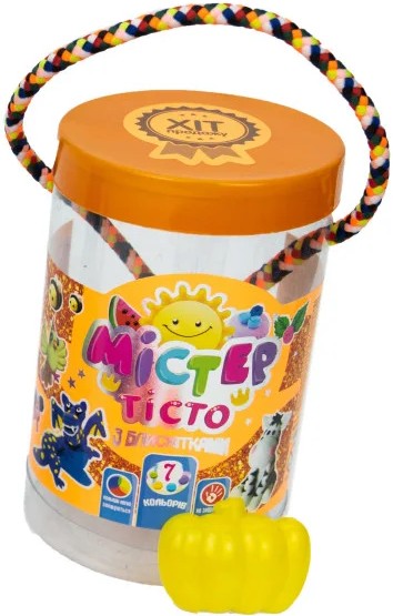 Фото - Ліплення з тіста Strateg Містер тісто 7 кольорів (укр) (71807)