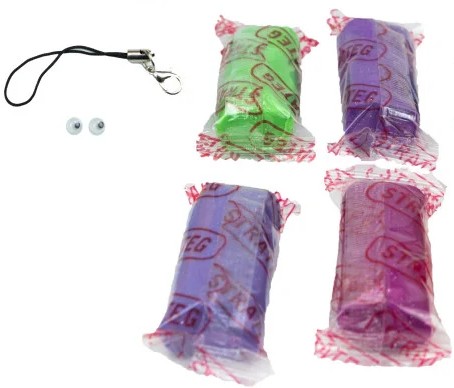 Фото - Ліплення з тіста Strateg Містер тісто 7 кольорів (укр) (71807)