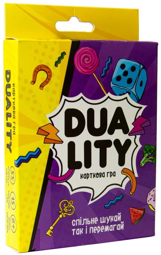 Настільна гра розвиваюча (5-7 років) Strateg Duality (укр) (30958) - Фото 1