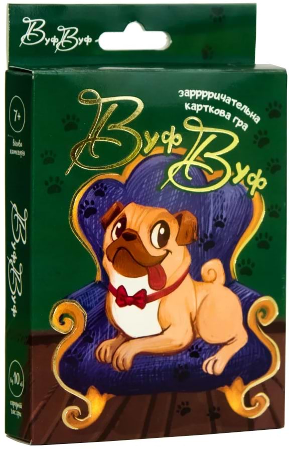 Настольная игра (5-7 лет) Strateg Вуф Вуф (укр) (30955)