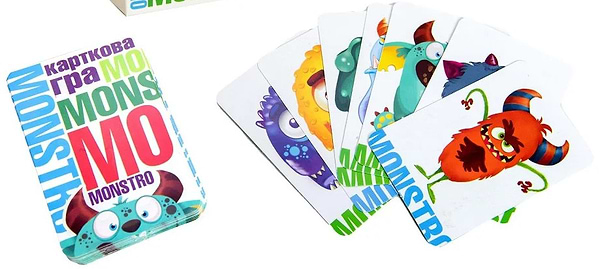 Фото - Настільна гра (5-7 років) Strateg Monstro (укр) (32068)