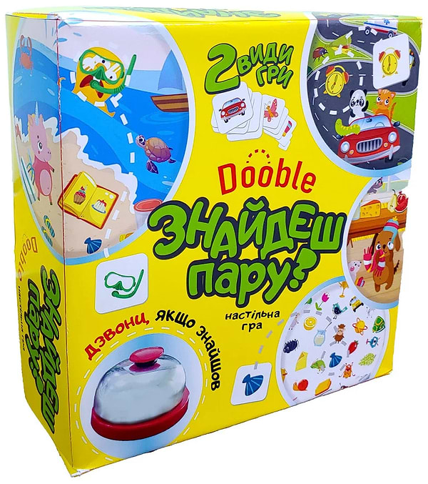 Фото - Настільна гра (3-4 роки) Strateg "Знайдеш пару?", укр (30221) Фото - Настільна гра (3-4 роки) Strateg "Знайдеш пару?", укр (30221)