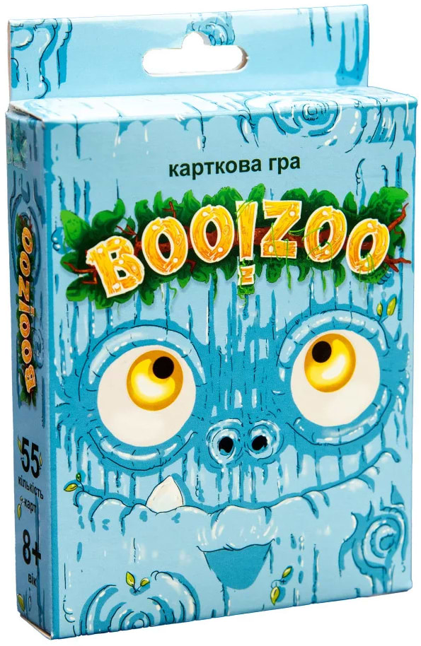 Настільна гра карткова (8+) Strateg "BOO!ZOO", укр (30219) - Фото 1
