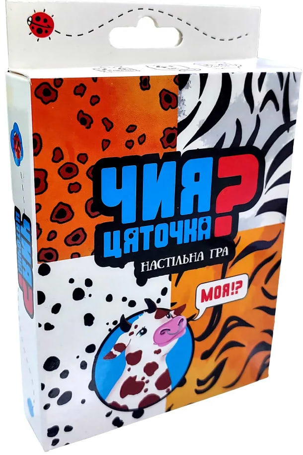 Настільна гра розважальна (5-7 років) Strateg Чия цятка? (укр) (30231) - Фото 1