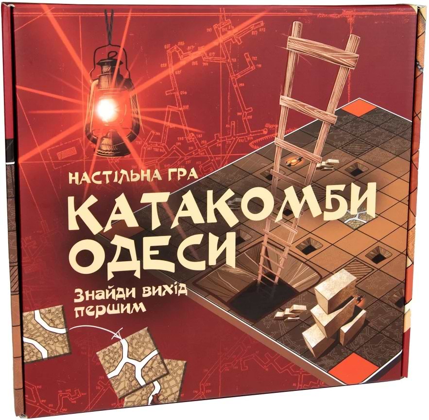Настільна гра розважальна (5-7 років) Strateg Катакомби Одеси розважальна (укр. м) (30285) - Фото 1