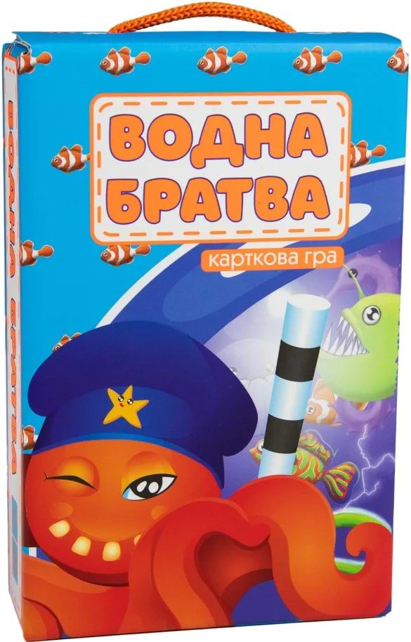 Настільна гра розважальна (5-7 років) Strateg Водна братва (укр. м) (30284) - Фото 1
