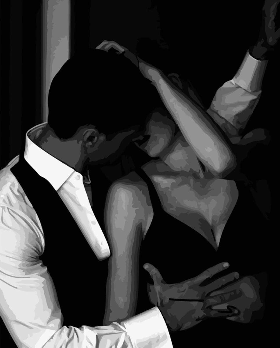 Картина за номерами Strateg Вогонь пристрасті 40х50 см (VA-1896)