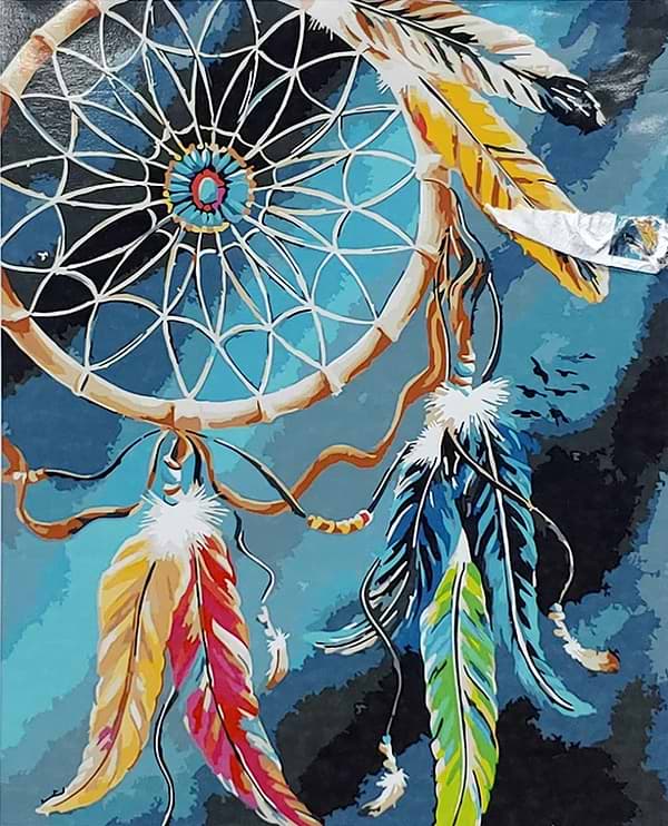 Фото - Картина по номерам Strateg Ловец снов 2 40х50 см (SY6903)